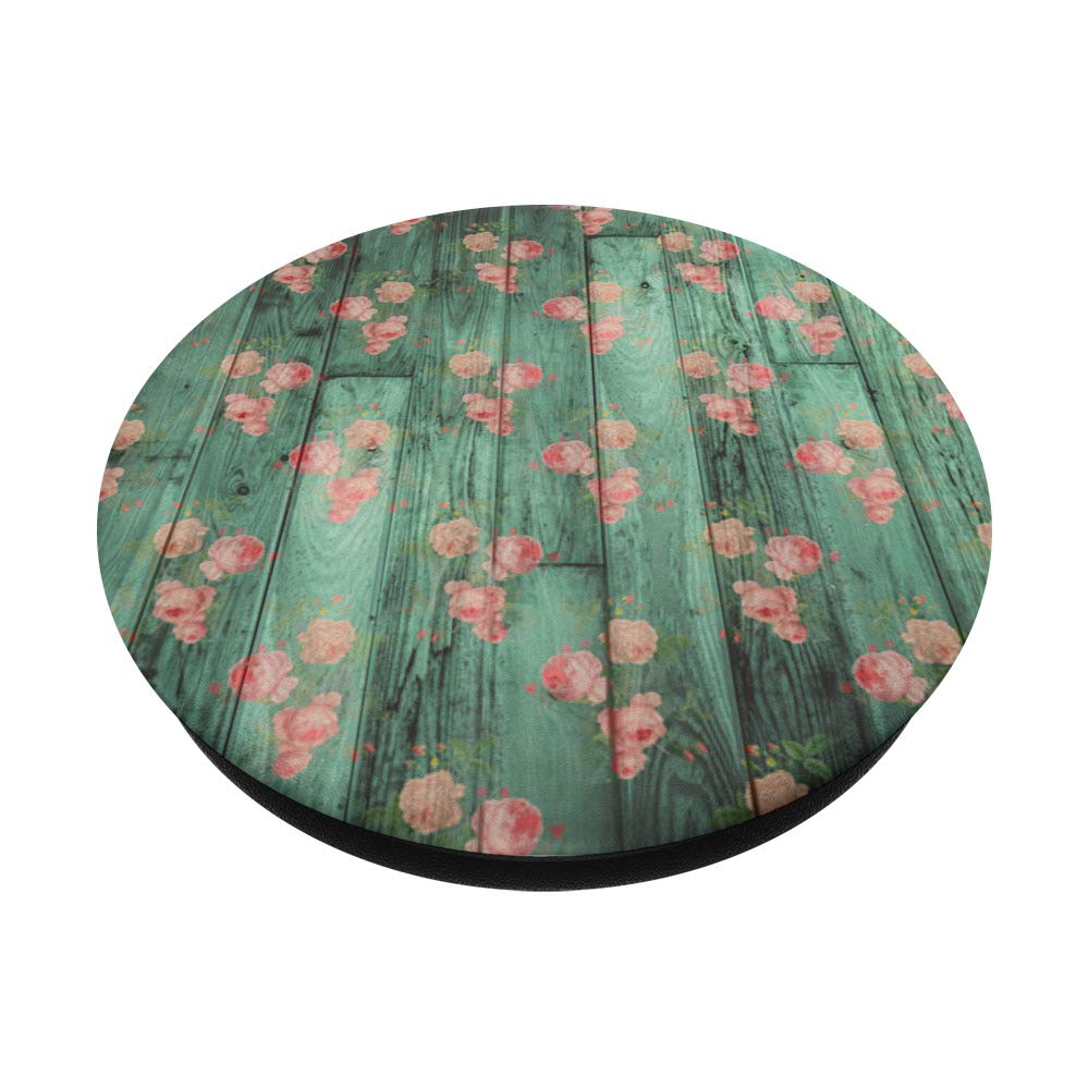 Vintage Shabby Chic PopSockets Phone Grip & Stand - Expandable Phone Holder for iPhone, Samsung, Tablets - Perfect for Home, Office & Travel Use