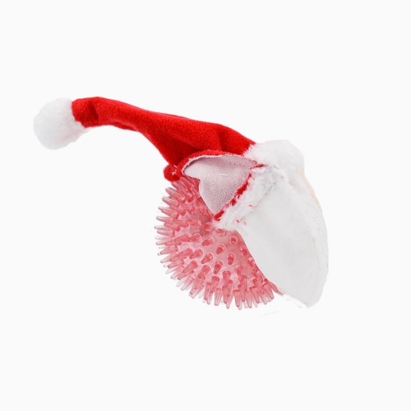 HugSmart Superball Santa - Soft Plush Christmas Toy for Kids, Festive Holiday Decor, Stocking Stuffer Gift for Boys & Girls - Perfect for Christmas Tree Decorations, Party Favors & Holiday Celebrations