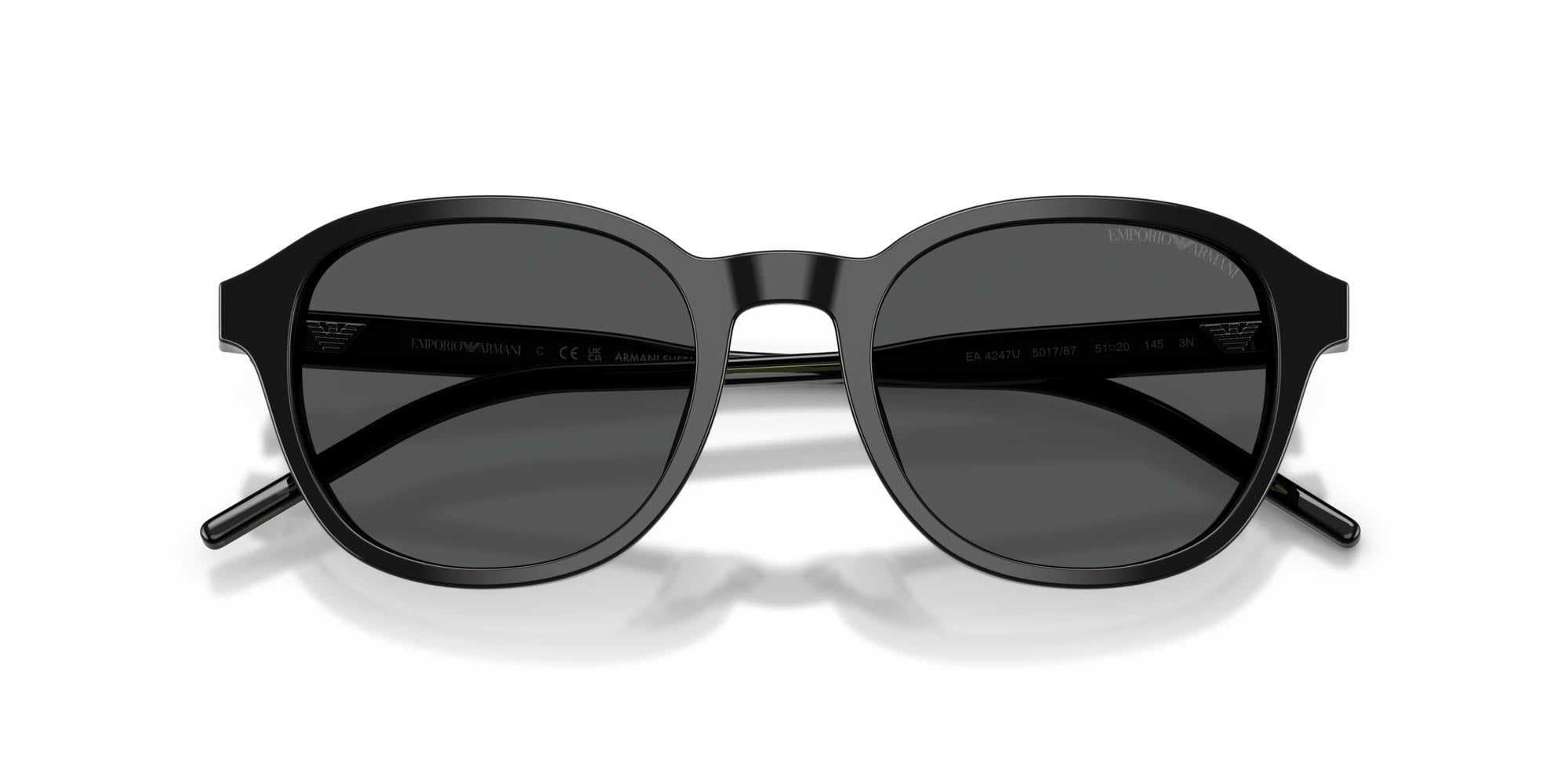 Emporio Armani EA4247U Sunglasses - Polarized UV Protection Aviator Style for Men & Women | Perfect for Driving, Travel & Outdoor Activities