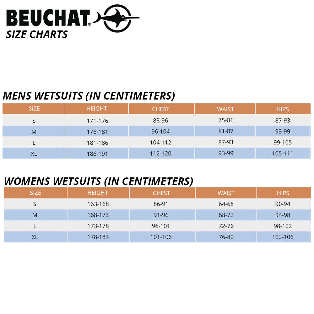 Beuchat ESPADON 7mm Neoprene Diving Pants for Scuba Diving, Spearfishing & Water Sports - Warm & Comfortable Wetsuit Bottoms
