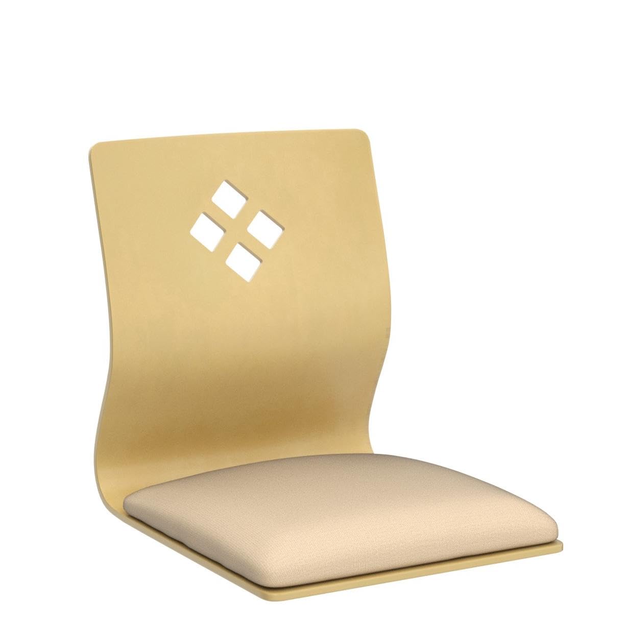 Comfortable Tatami Floor Chair - Japanese & Korean Style Backrest Legless Chair for Dorm, Bedroom & Bay Window | Perfect for Relaxing, Reading & Small Space Living