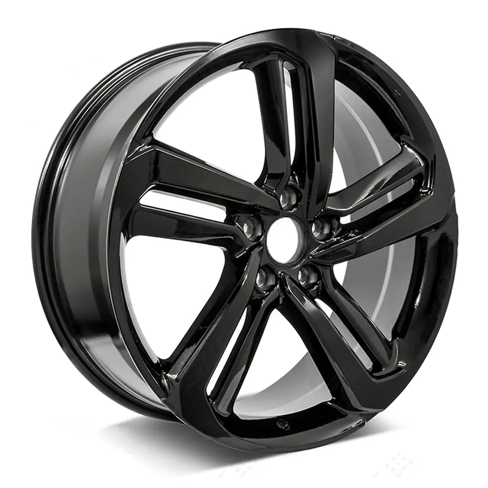 19 Inch Honda Accord Wheel Replacement 2018-2022 - Machined Black Replica Rim 64127 42700TVAA94 - Perfect for Upgrades, Repairs & Custom Car Styling