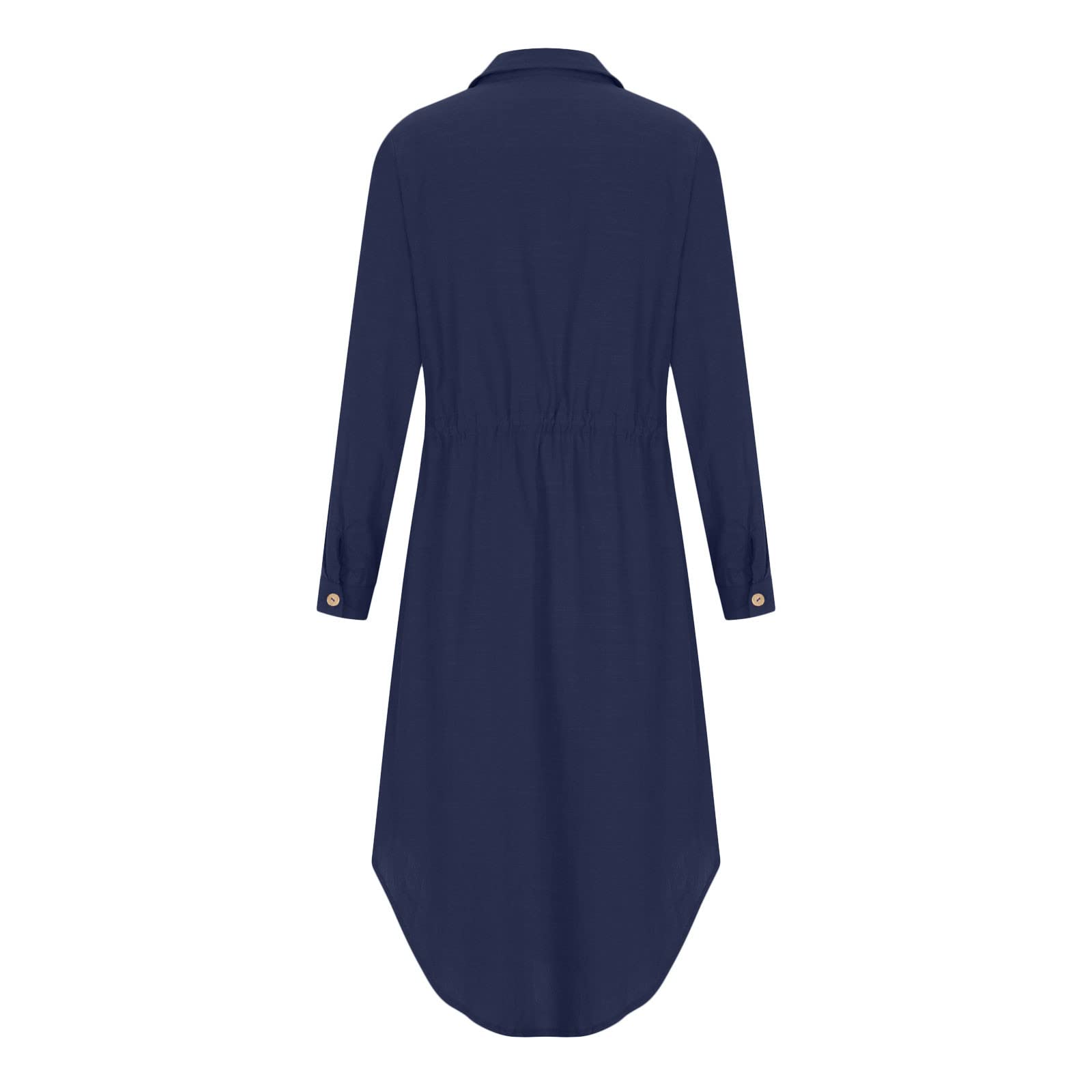 Women's Long Sleeve Linen Maxi Dress with Turtle Neck - 2024 Fashion Beach Cover Up, Hawaiian Shirt Style Cardigan for Summer Vacation, Date Night & Casual Outings