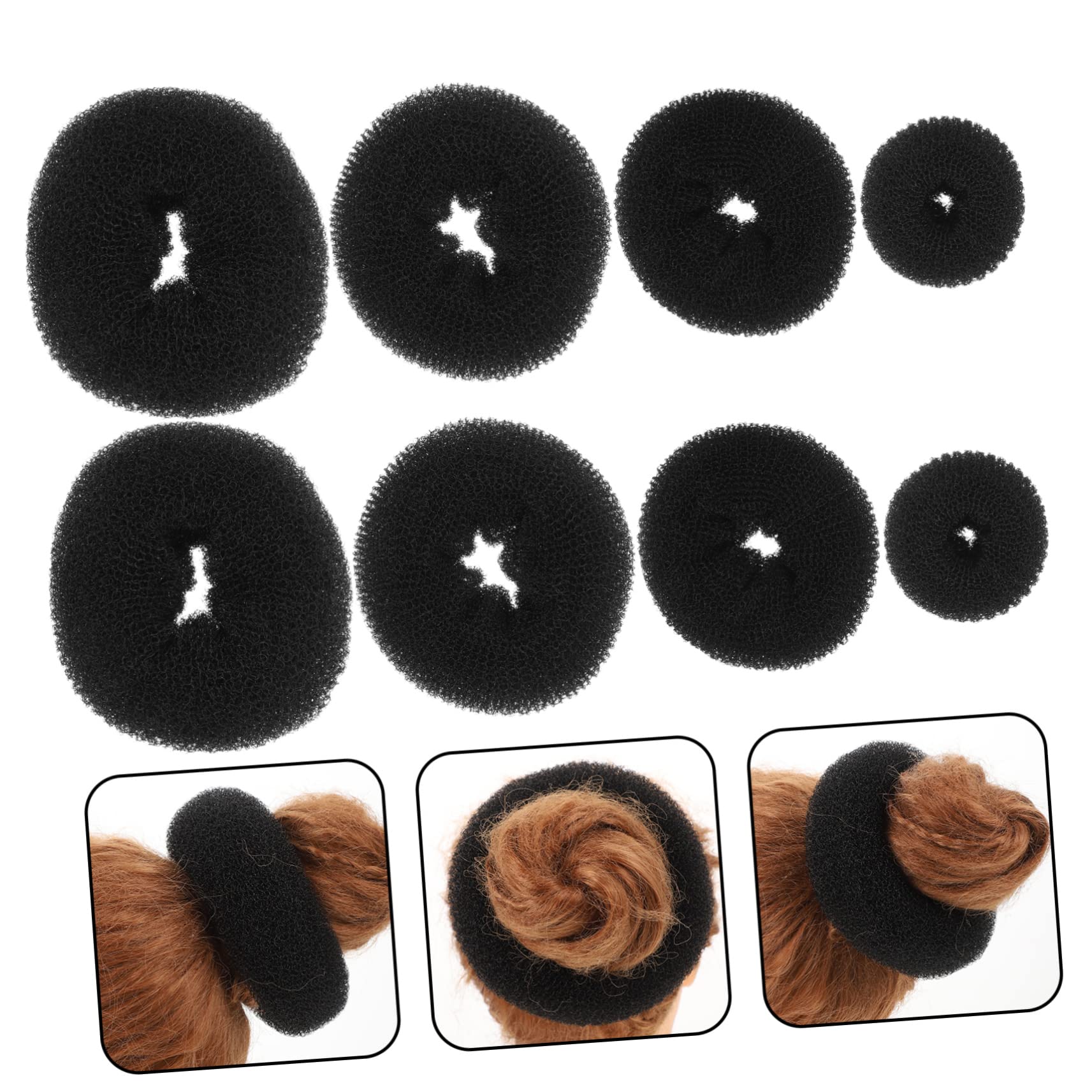 Beautifu Hair Bun Shaper Set - Women's Bun Maker & Hair Donut Clips for Small Buns - Perfect for Updos, Ponytails & Everyday Hairstyles