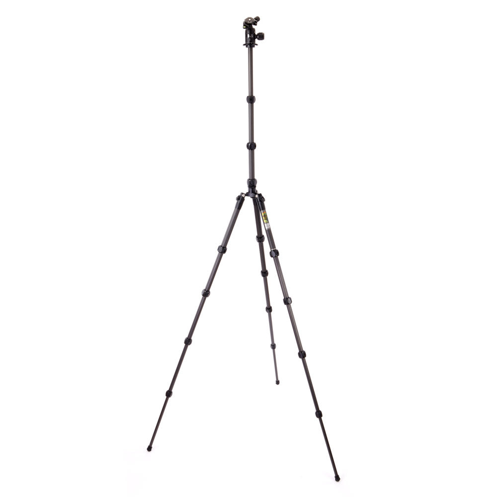 Legends Bucky Carbon Fiber Tripod System with AirHed VU Attachment - Professional Camera Support for Photography & Videography - Perfect for Outdoor Shoots, Studio Work, and Travel Filming