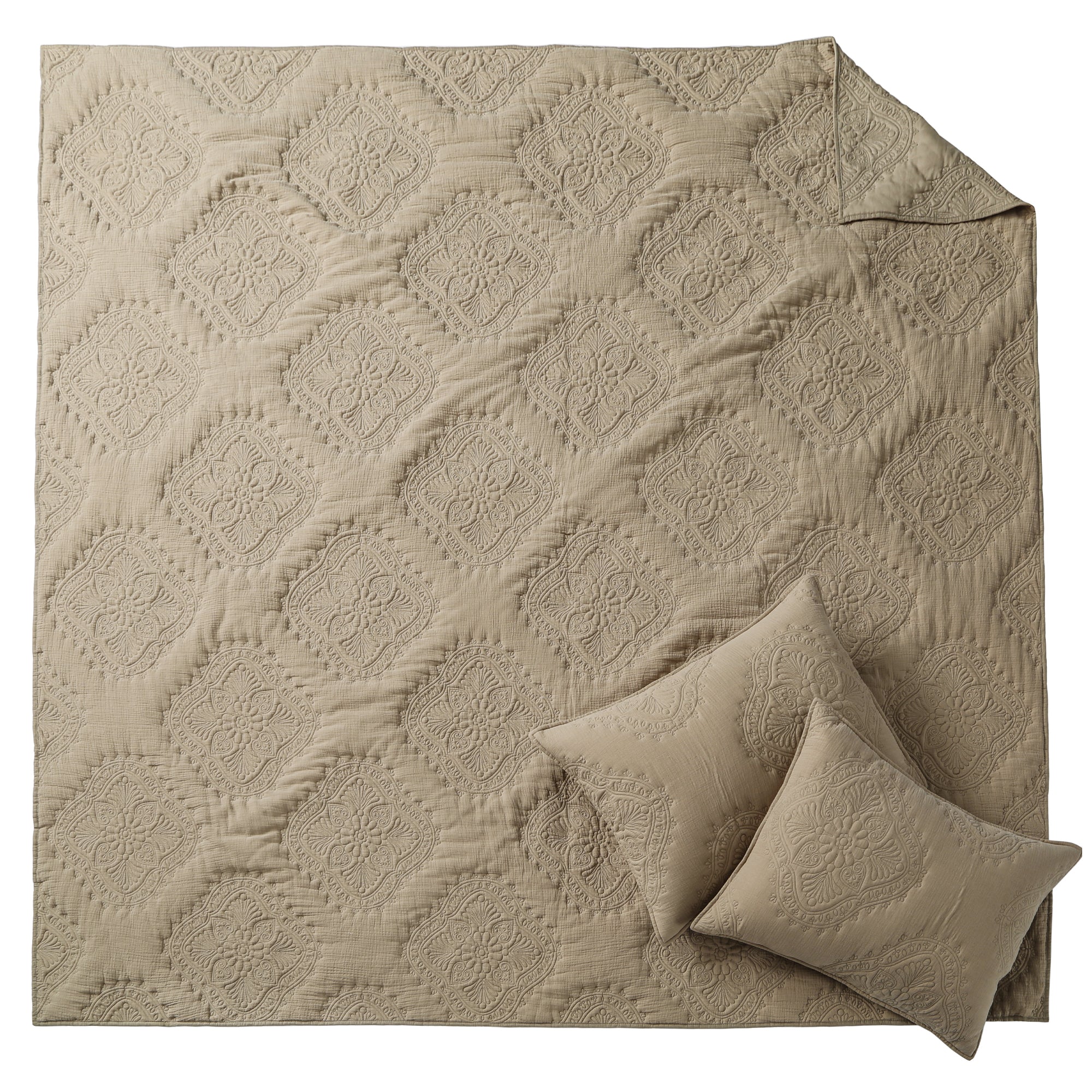 Premium Muslin Stitch Quilt Set - Soft Breathable Bedding for Nursery, Crib & Toddler - Cozy Lightweight Blanket for Baby Shower Gift & Nursery Decor