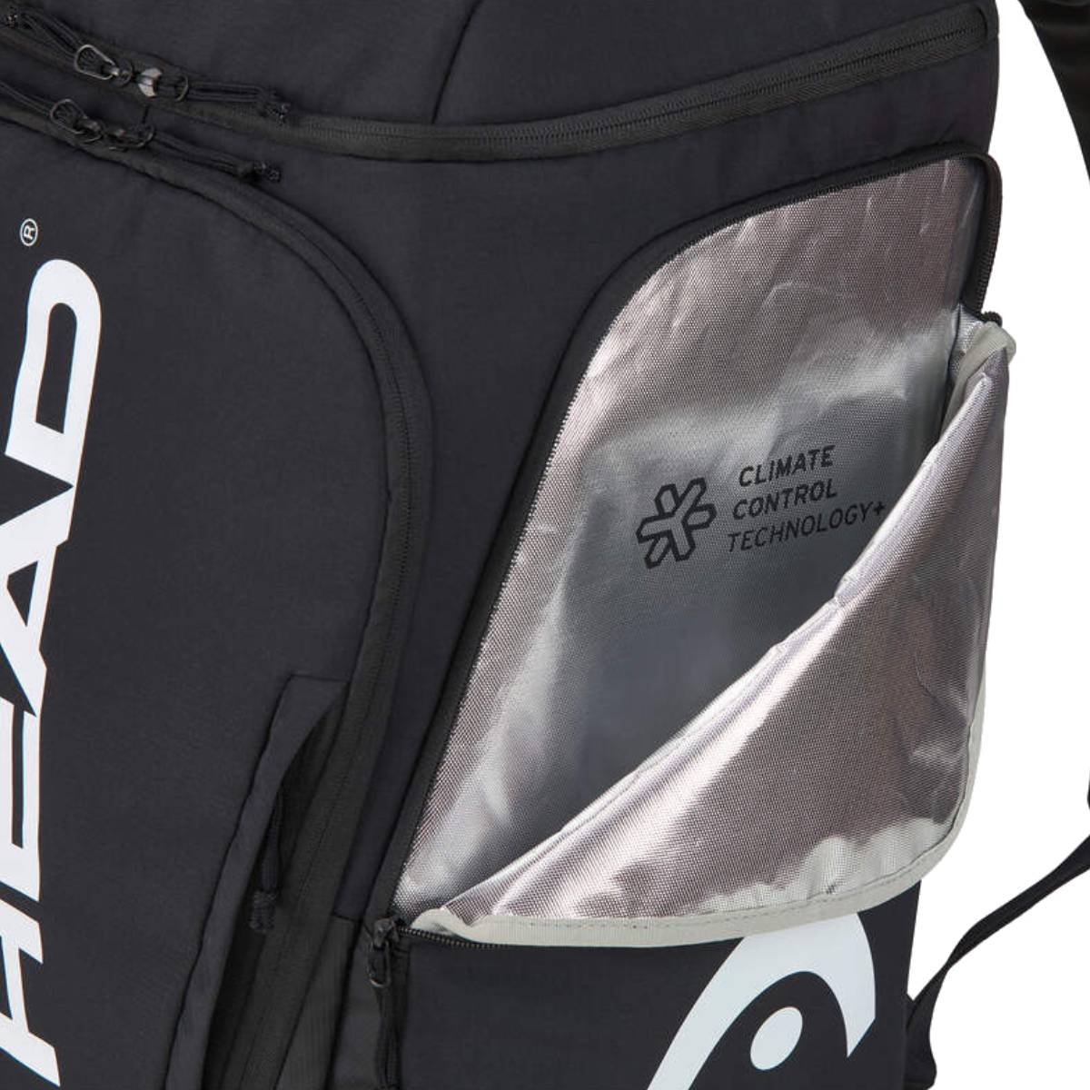 Head Pro X Pickleball Backpack Bag - Durable Sports Backpack for Paddles & Gear (Black) | Perfect for Tournaments, Training & Court Storage