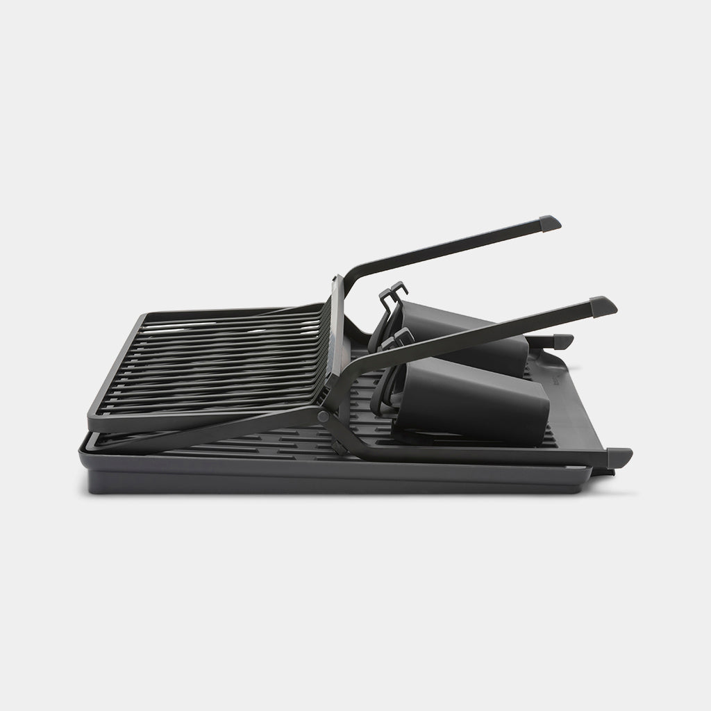 Foldable Dish Drying Rack - Space Saving Kitchen Organizer for Countertop, Sink, and Cabinet - Perfect for Small Apartments, RVs, and Camping