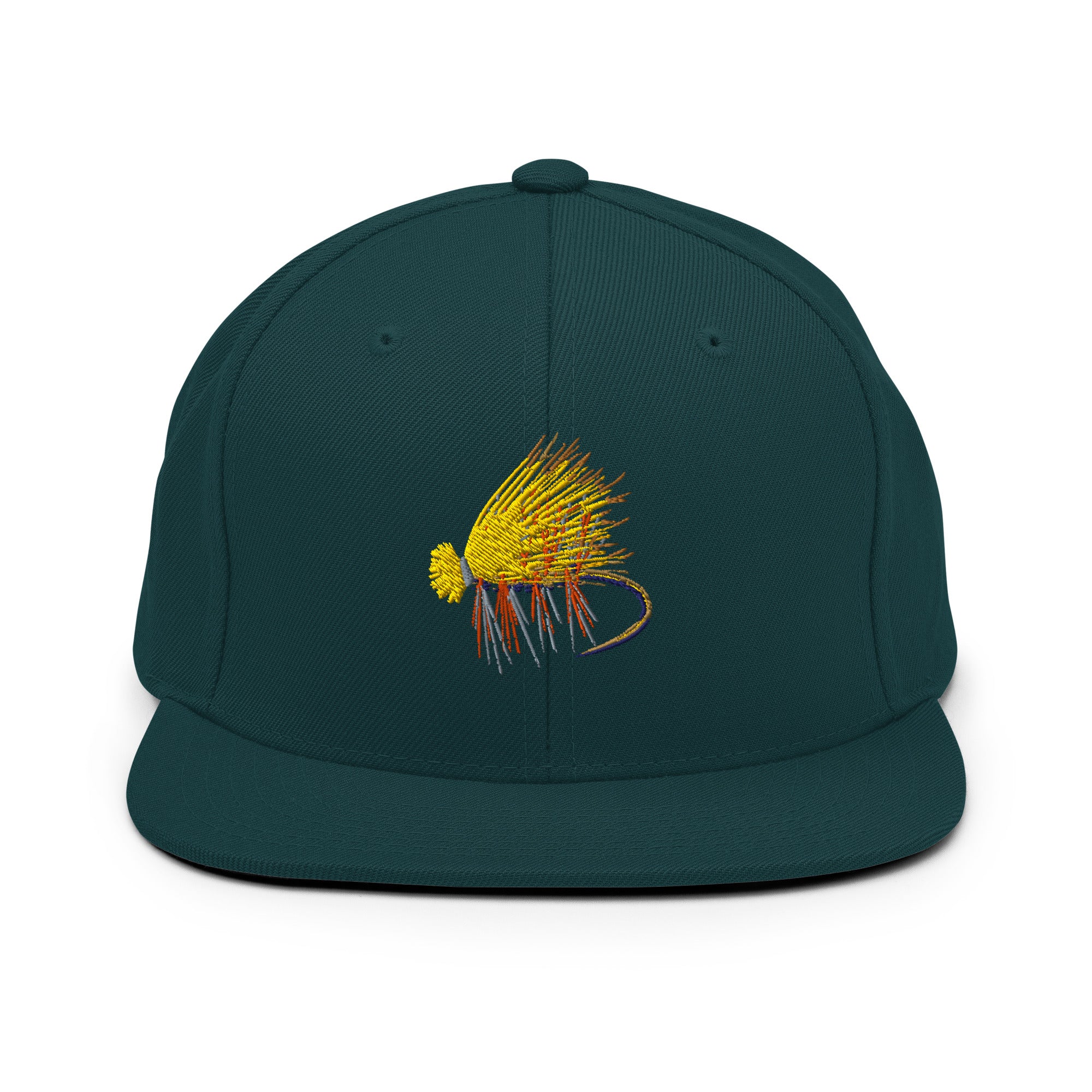 Caddis Fly Fishing Hat for Men & Women - UV Protection, Breathable & Adjustable - Perfect for Outdoor Fishing, Hiking & Camping