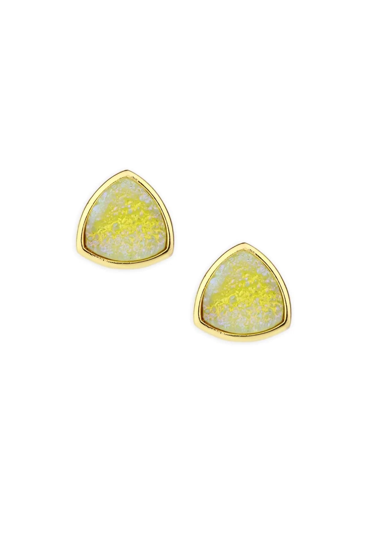 Druzy Stone Stud Earrings for Women – Sparkling Crystal Jewelry for Everyday Wear & Special Occasions