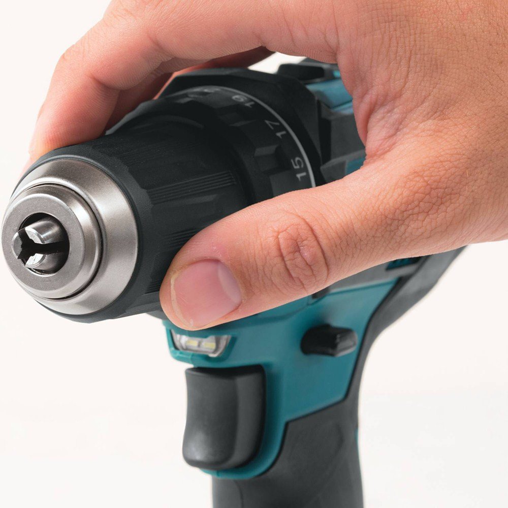 **Makita XFD10R 18V LXT® Lithium-Ion Cordless Drill Driver Kit with 2.0Ah Battery - Compact & Powerful for DIY, Woodworking, and Home Improvement Projects**