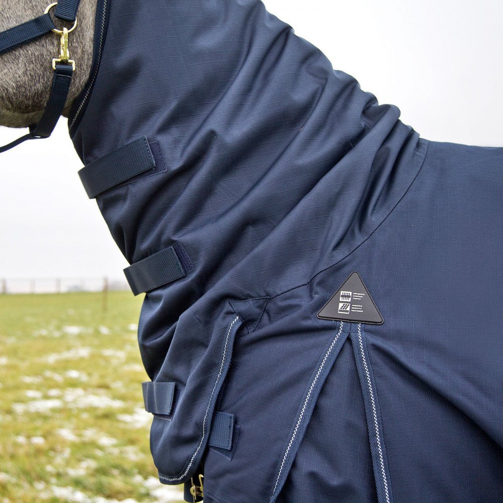 HORZE Avalanche Combo Rain Blanket for Horses - Waterproof & Breathable Horse Blanket for All-Weather Protection - Ideal for Riding, Training, and Stable Use