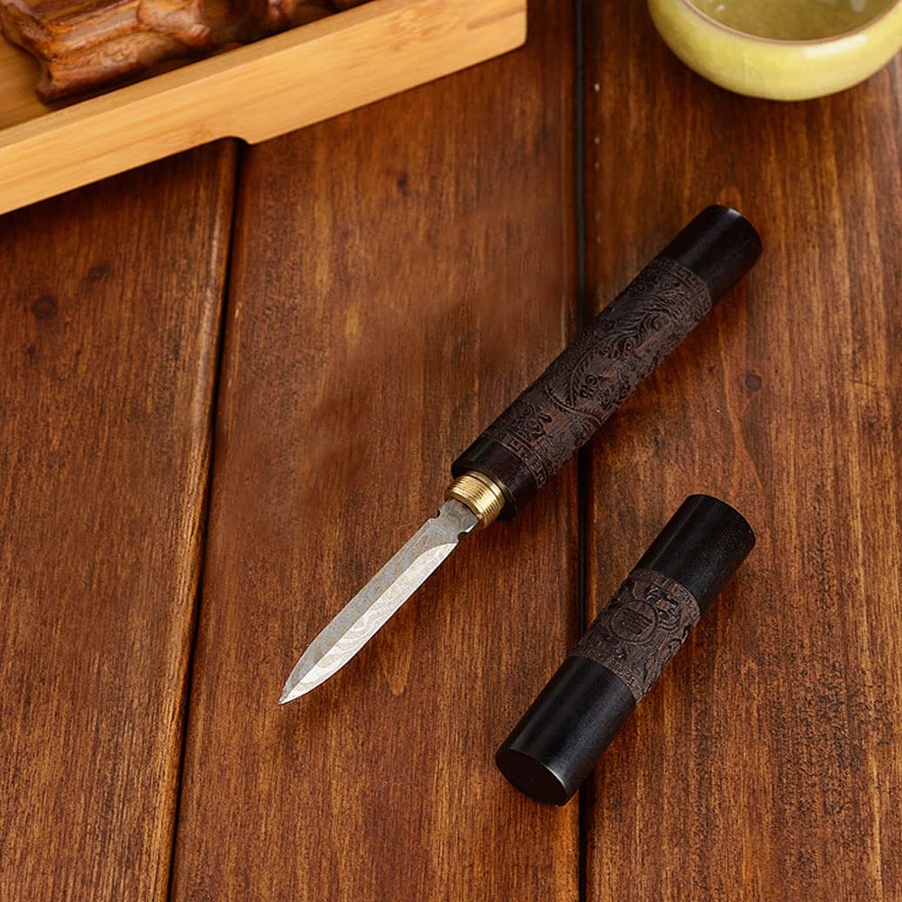 Premium Stainless Steel Ice Pick with Wooden Safety Cover - Durable Ice Chipper for Breaking Ice - Essential Kitchen Tool for Bartenders & Home Use - Perfect for Cocktails, Crushed Ice, and Kitchen Prep