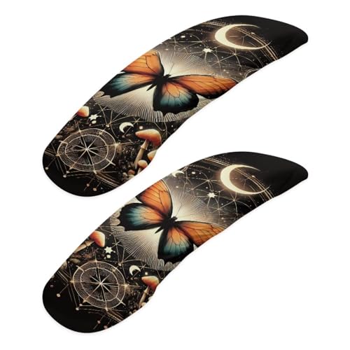 Black and Yellow - Butterfly Moon