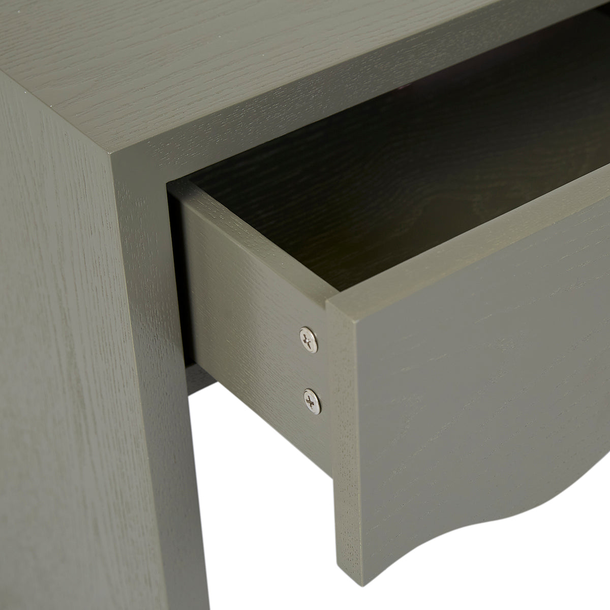 Modern Wooden Nightstand with USB Ports & Drawer - Stylish Bedside Table for Small Spaces, Bedroom, Living Room, or Dorm Room