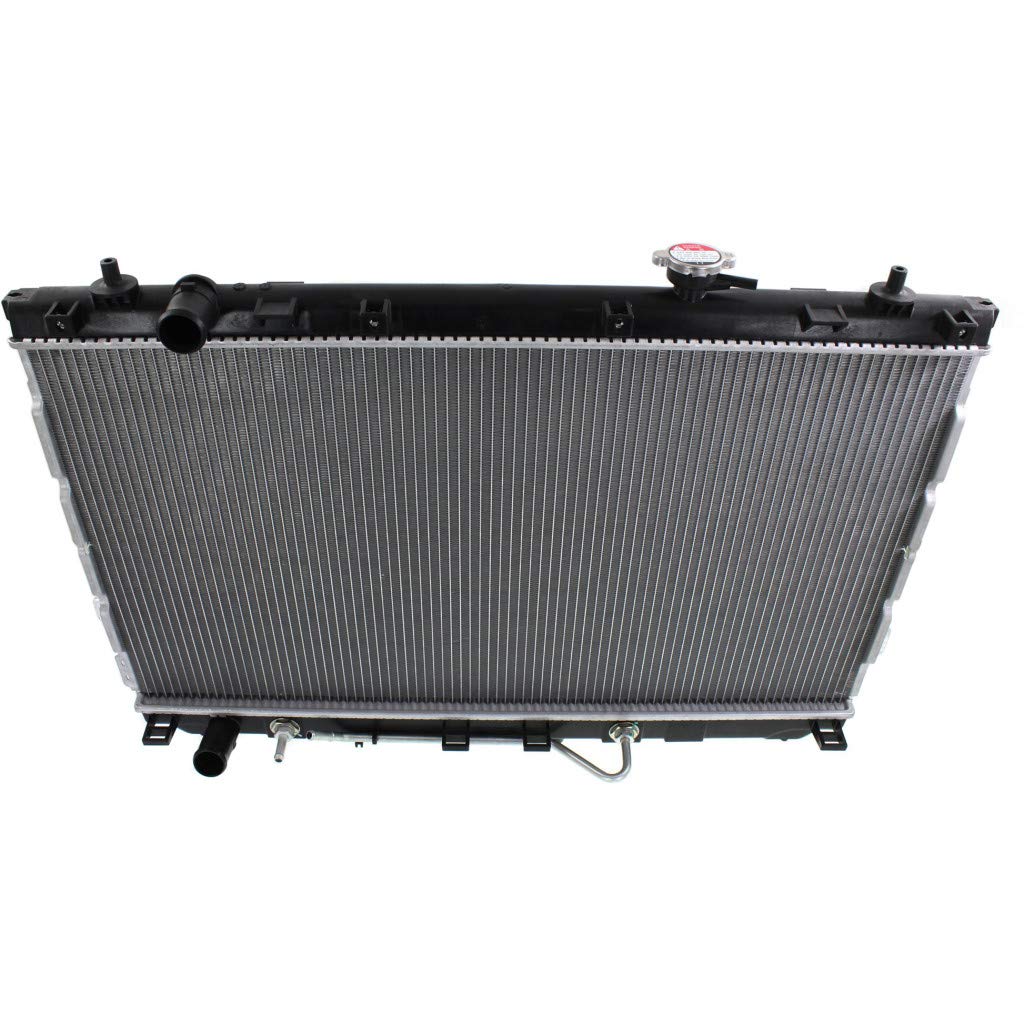 Kia Sedona Radiator 2011-2014 Replacement - Aluminum Core & Plastic Tank (Part #KI3010146, 253104D970) - Perfect for Engine Cooling & Overheating Prevention