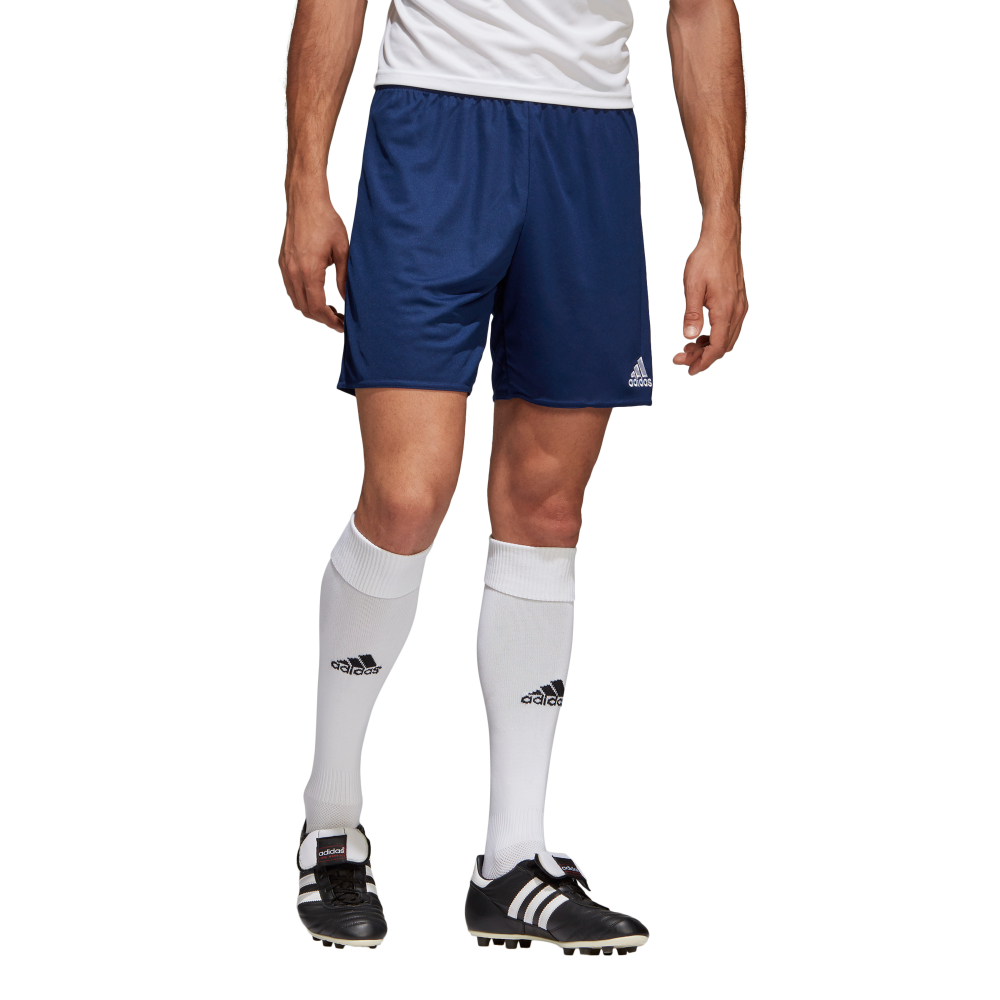 Adidas Youth Parma 16 Soccer Shorts - Dark Blue/White - Comfortable Athletic Shorts for Kids Soccer Practice & Games