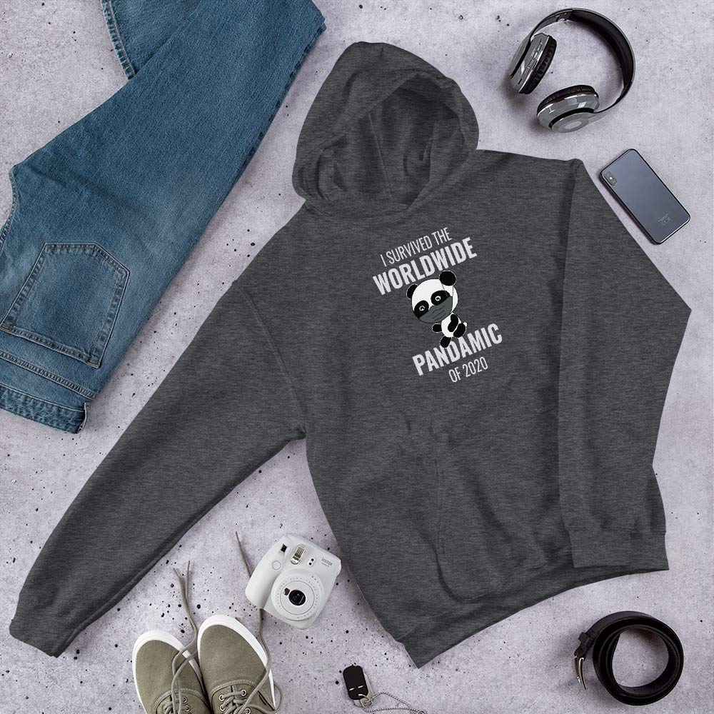 Funny Pandemic Hoodie - Quarantine & Social Distancing Gifts for Men & Women - Perfect for Work From Home, Online Meetings & Virtual Parties