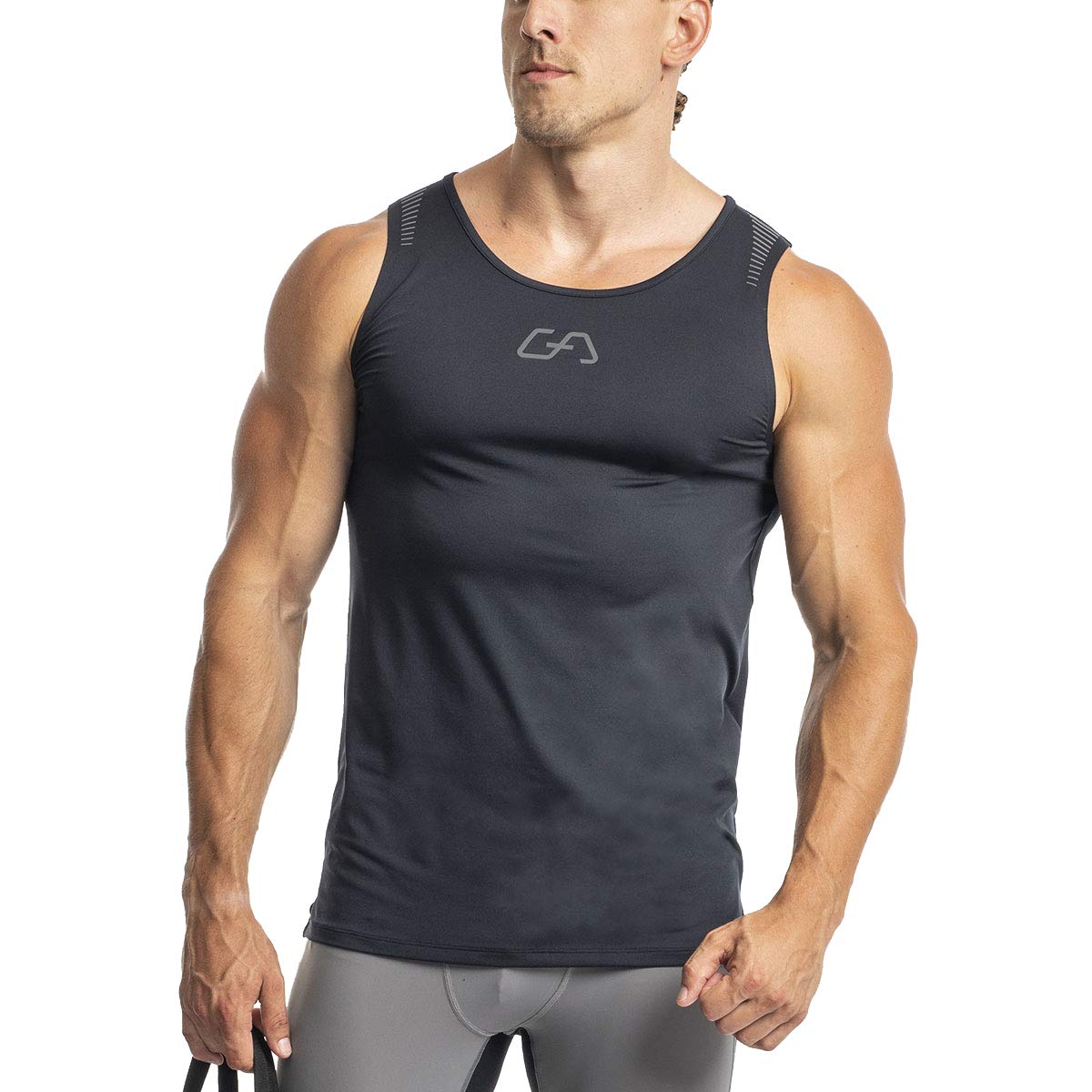 Men's Workout Tank Top 'Intensive' - Gym Aesthetic Fitness Shirt for Training & Bodybuilding | Perfect for Gym Sessions, Weightlifting & Summer Workouts