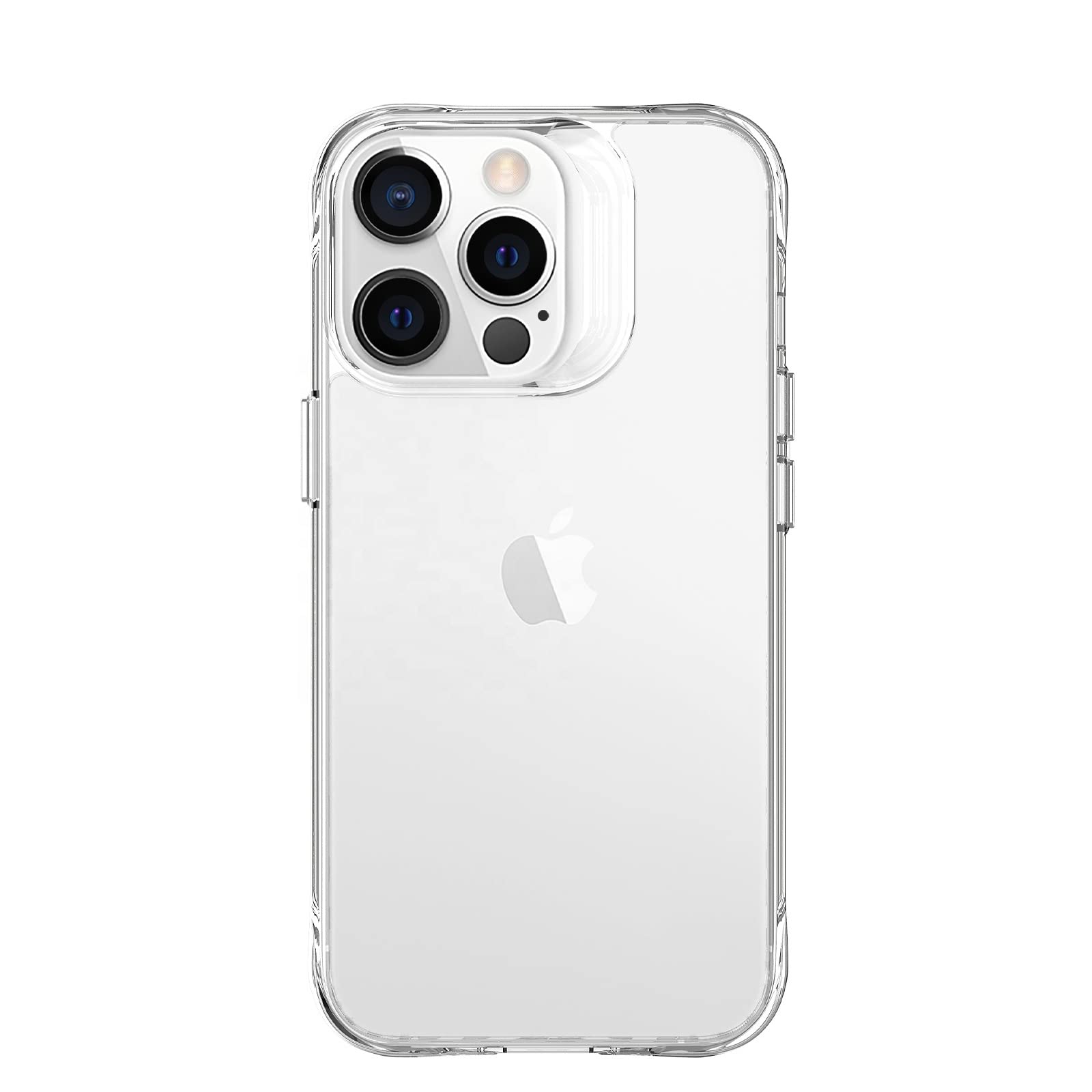 iPhone 13 Mini Clear Transparent Phone Case - Shockproof TPU & PC Hard Cover - Anti-Yellowing Protection - Perfect for Everyday Use & Outdoor Activities