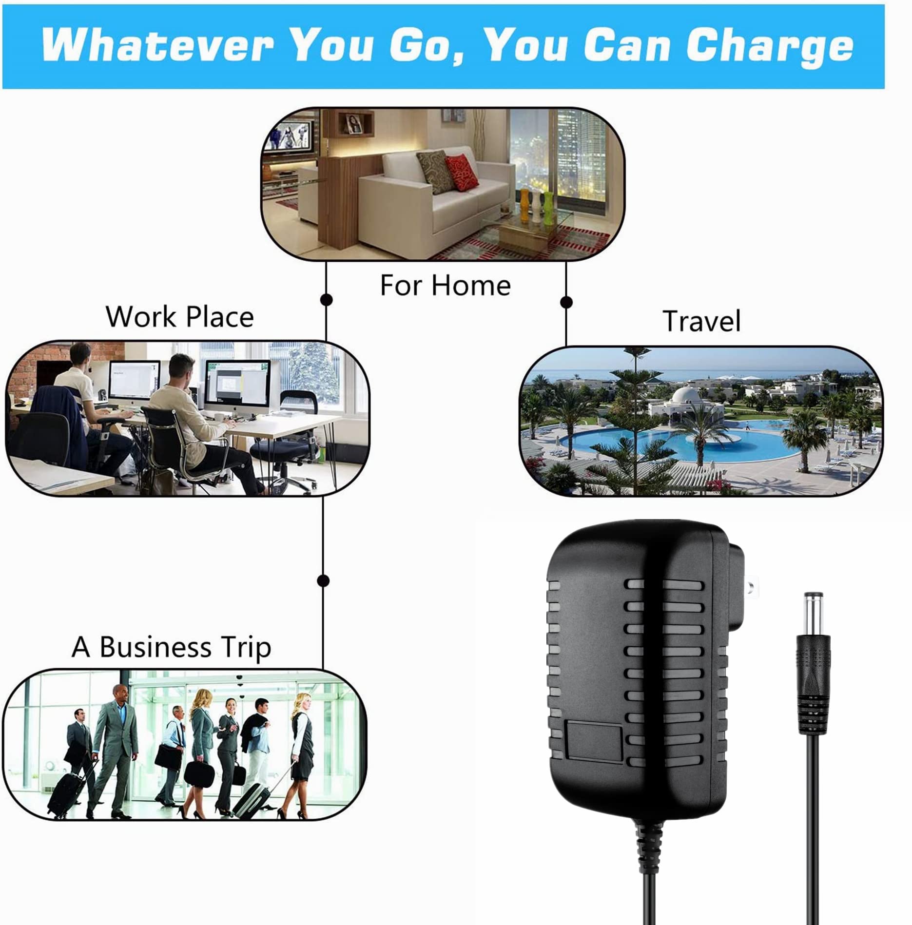 Dynacraft Ultimate Spider-Man Super Car 8802 16V Wall Charger Adapter - Fast Charging Power Supply for Kids Ride-On Toy Vehicles, Perfect for Home and Outdoor Play