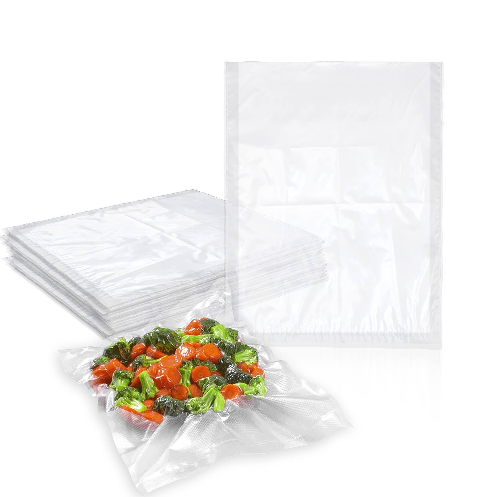 APQ 1000 Pack Clear 10x15 Laminated Vacuum Pouches - 3 Mil Poly-Nylon Food Storage Bags for Vacuum Sealing | Ideal for Meal Prep, Sous Vide, Freezing & Commercial Food Packaging