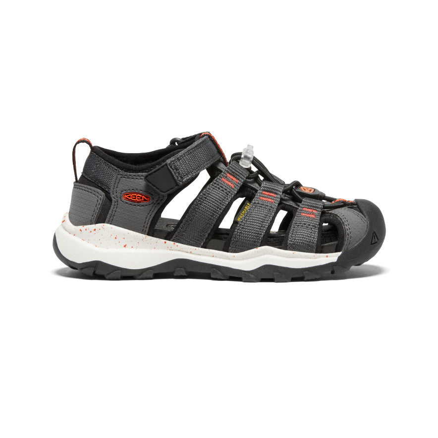 Little Kids' Newport Neo H2 Sandals | Magnetic Closure & Spicy Orange Color | Perfect for Beach, Pool & Summer Outdoor Play