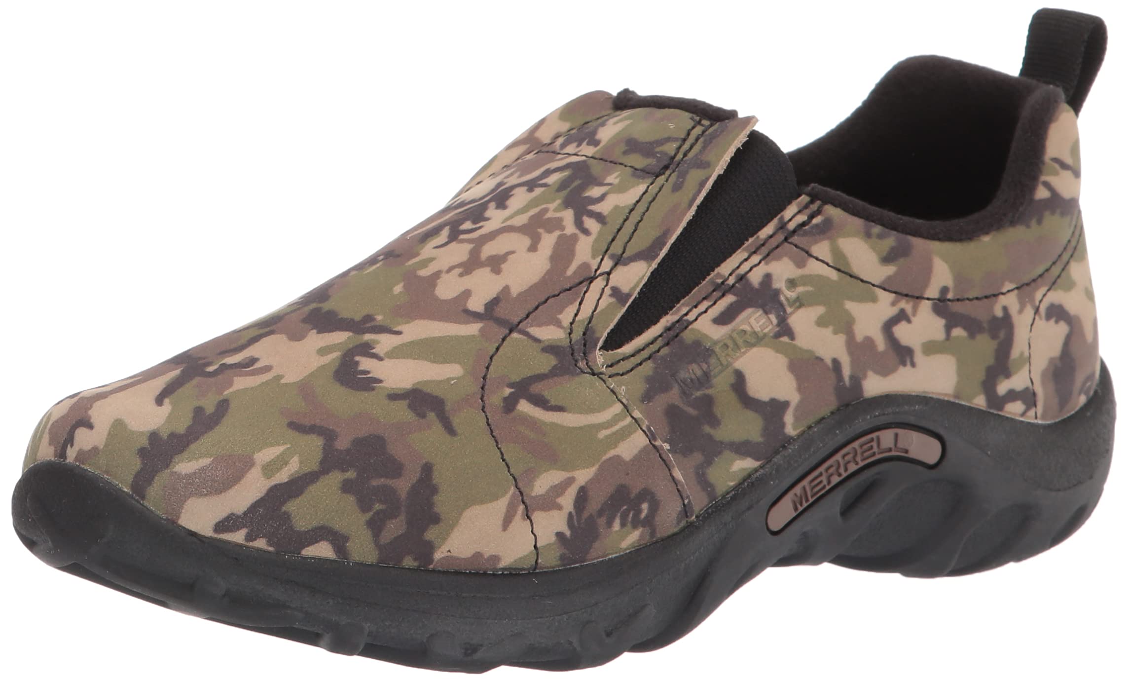 Merrell Kids Jungle Moc Slip-On Shoes - Water-Resistant & Lightweight Moccasins for Boys and Girls - Perfect for School, Playground & Outdoor Adventures