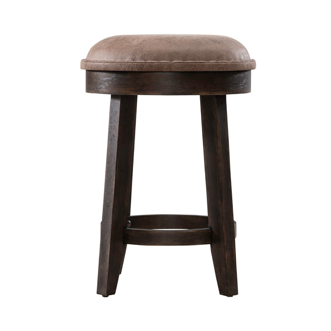 Paradise Valley Upholstered Stool - Modern Accent Stool with Cushioned Seat for Bedroom, Living Room & Entryway - Stylish Home Decor Furniture