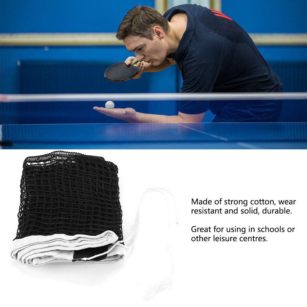 Professional Table Tennis Net - Durable Replacement Net for Tournament & Practice Use - Perfect for Indoor & Outdoor Ping Pong Games