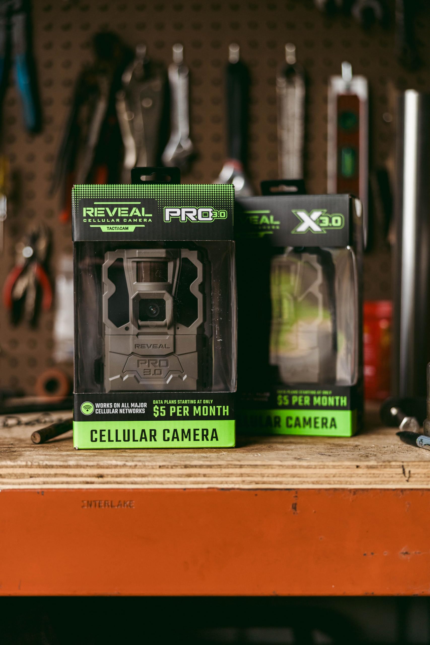 TACTACAM Reveal Pro 3.0 Cellular Trail Camera - Multi-Network 4G LTE, GPS Tracking, 2
