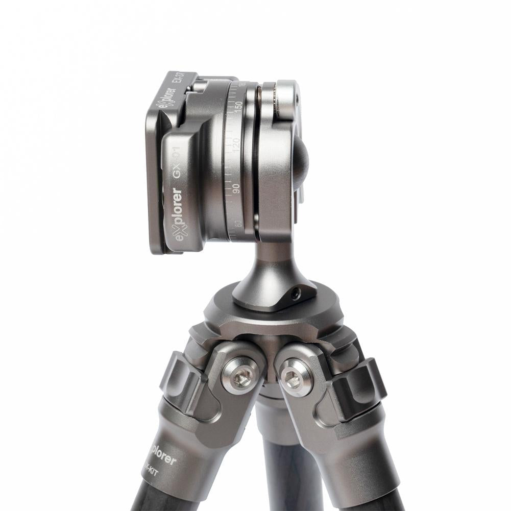 Explorer GX KIT Gravity Explorer Table Top Tripod Kit - Compact Portable Camera Stand for DSLR, Smartphone & Webcam - Perfect for Vlogging, Live Streaming & Outdoor Photography
