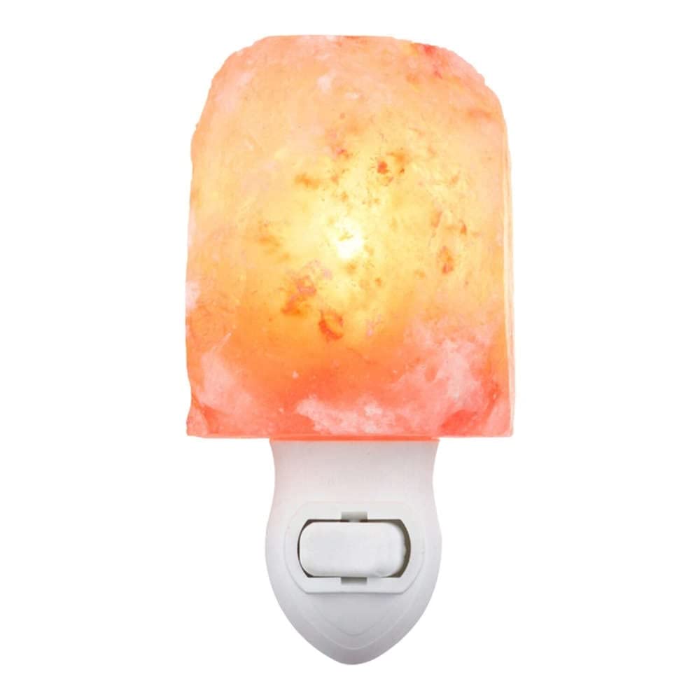 Himalayan Salt Night Light by Globe Electric - Natural Pink Salt Lamp for Bedroom, Yoga, Meditation & Relaxation - Perfect for Home Decor, Spa, and Office Ambiance