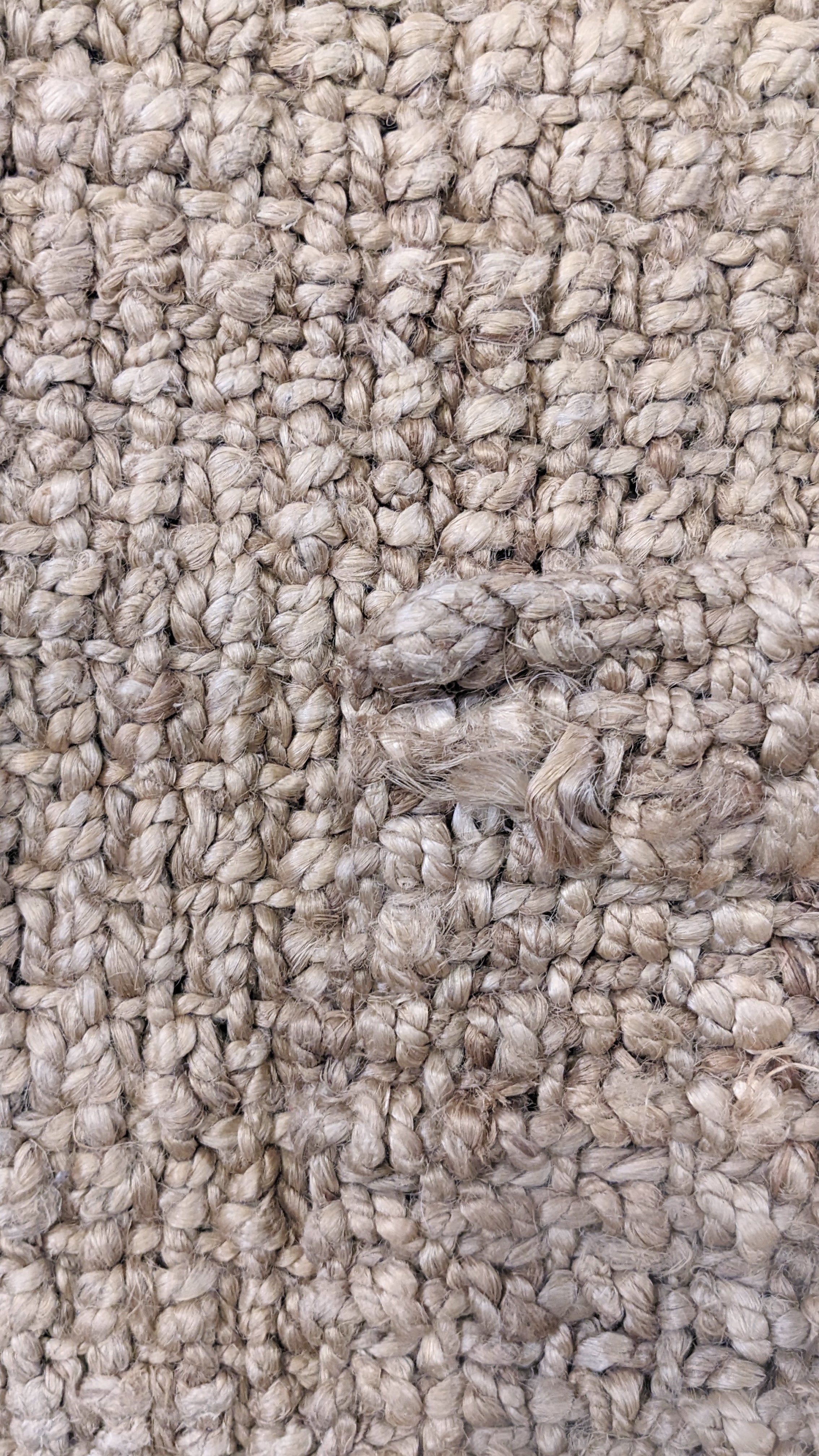 Kyroa Natural Jute Rug 4.10 x 1.10 Feet - Eco-Friendly Handwoven Area Rug for Living Room, Bedroom & Boho Home Decor