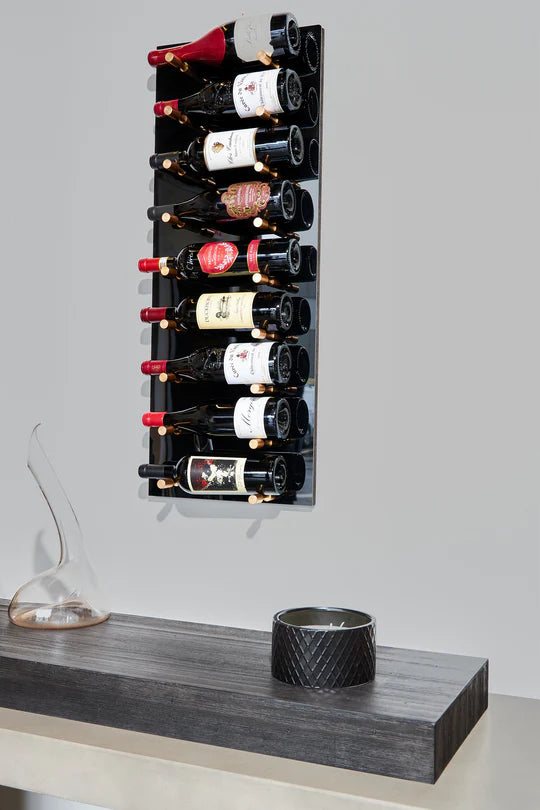 Blue Grouse VINdustry 3ft Tall Rectangular Wine Pegs & Panel Kit - Perfect for Home Wine Cellars, Bars, and Commercial Wine Storage