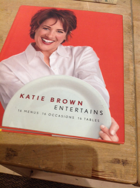 Katie Brown Entertains Coffee Table Book - Stylish Home Decor & Gift Idea for Hosts & Entertainers | Perfect for Living Rooms, Gifts & Coffee Tables