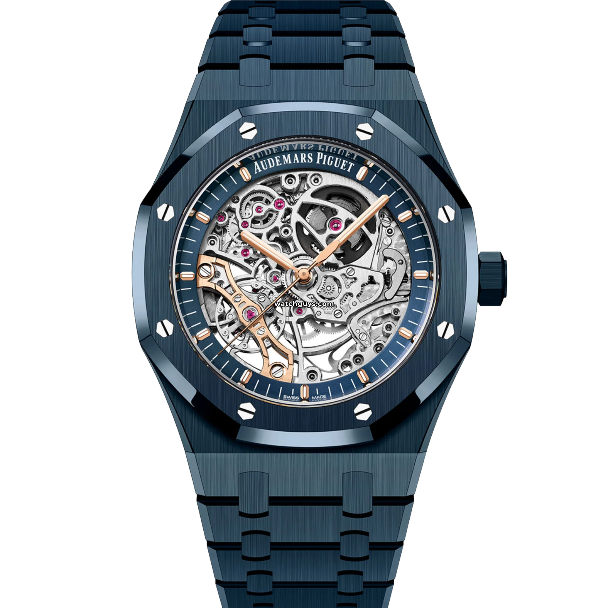 Audemars Piguet Royal Oak 15416CD.OO.1225CD.01 Double Balance Wheel Openworked Luxury Watch - Perfect for Business Meetings & Special Occasions