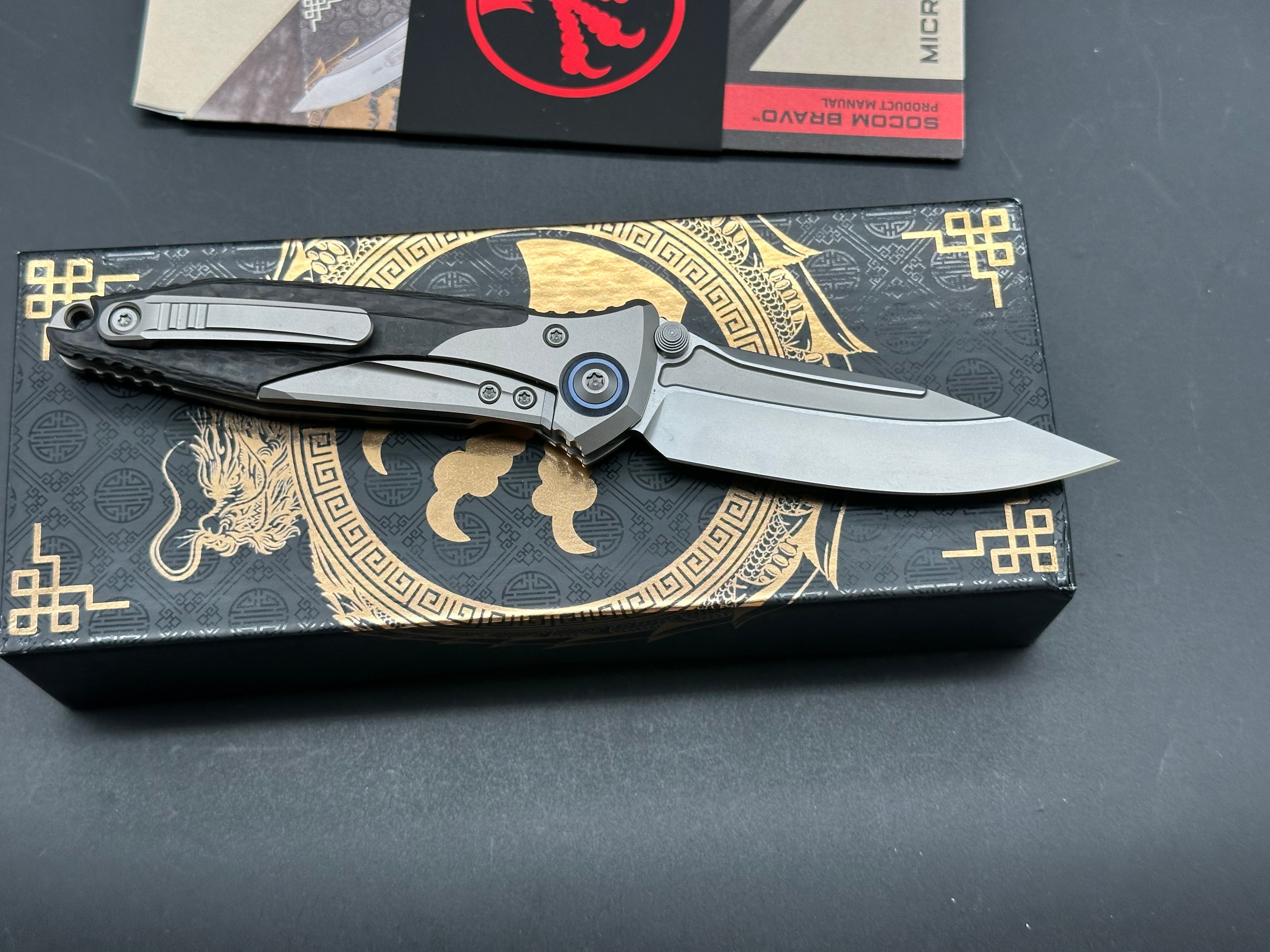 SOCOM Bravo Mini S/E Tactical Folding Knife - Compact EDC Pocket Knife for Outdoor, Camping, Survival & Everyday Carry