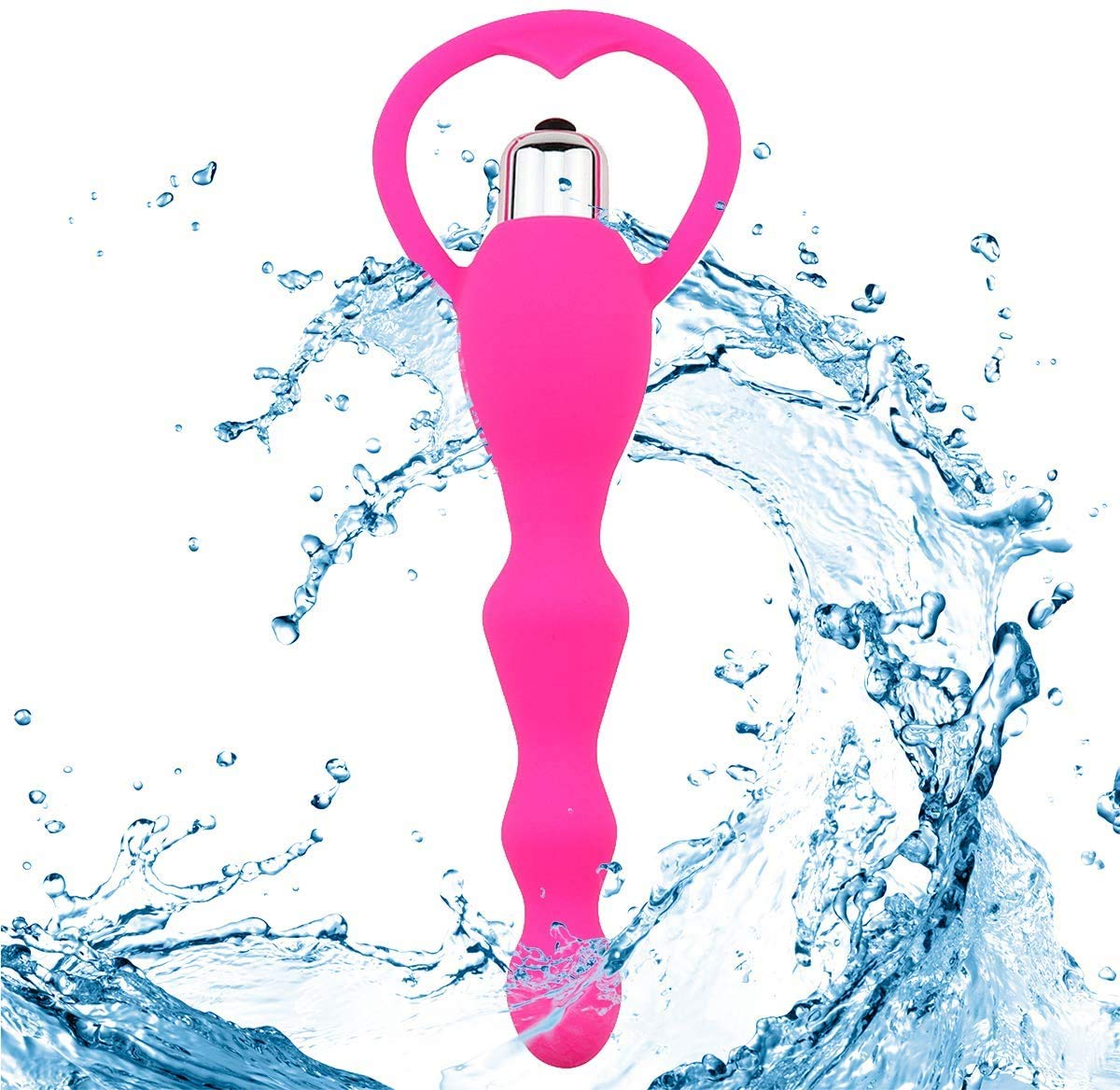 Premium Anal Beads Training Set for Women & Men - Silicone Butt Plugs for Relaxation & Pleasure - Adult Toy Kit with Sunglasses (Model G-7071) - Perfect for Couples Play, Solo Exploration & Sensual Massage