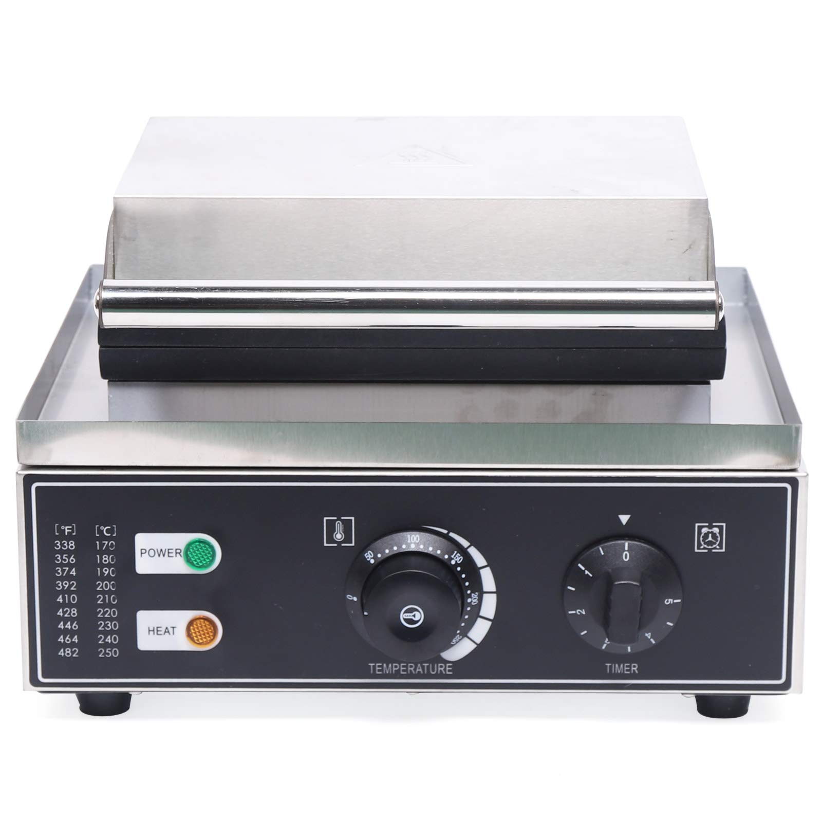 110V 1500W Commercial Donut Maker Machine - 12 Hole Non-Stick Waffle Donut Baker with Double-Sided Heating, 5CM Large Doughnut Maker for Bakeries, Cafes, and Breakfast Shops - Perfect for Making Fresh Donuts, Waffles, and Pastries