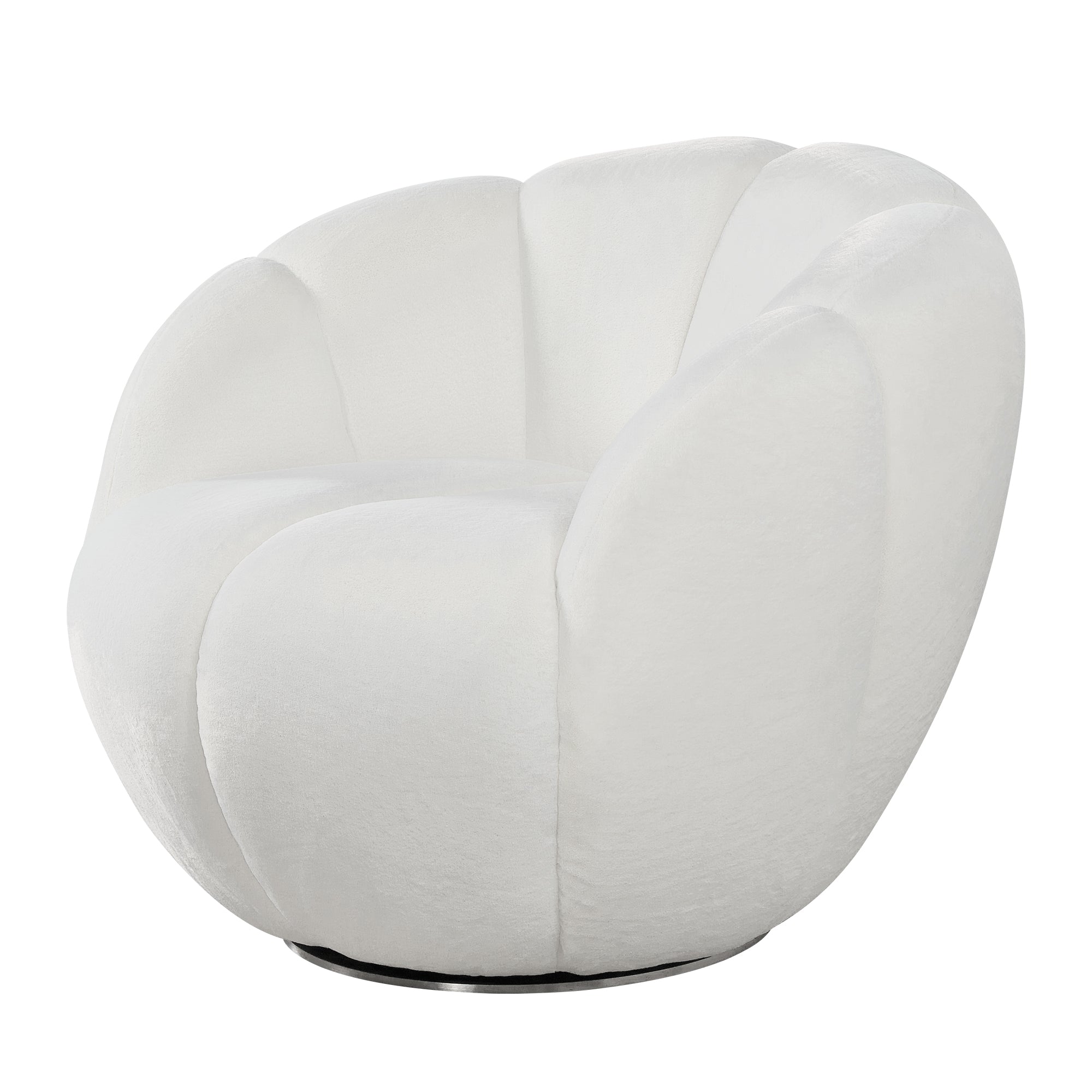 Modern Curved Sofa Set by Adele - Stylish Living Room Furniture for Small Spaces, Apartments & Cozy Homes