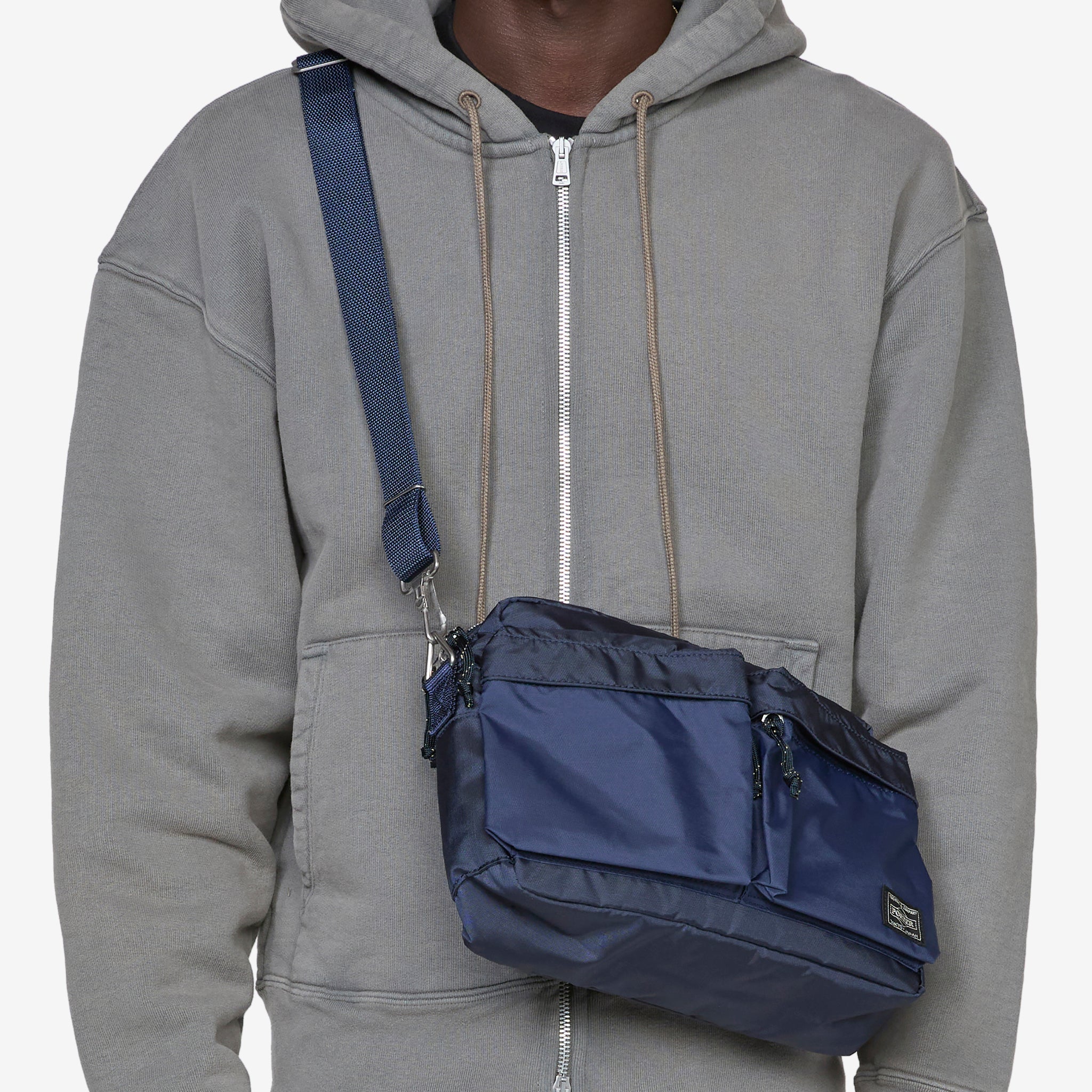 Lightweight Force Shoulder Bag (Small) - Navy Blue Crossbody Bag for Men & Women - Perfect for Travel, Gym, and Everyday Use