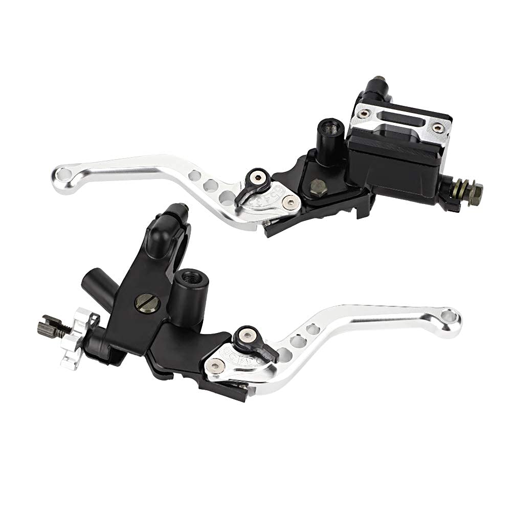 Keenso Universal Motorcycle Brake & Clutch Levers Set - 7/8