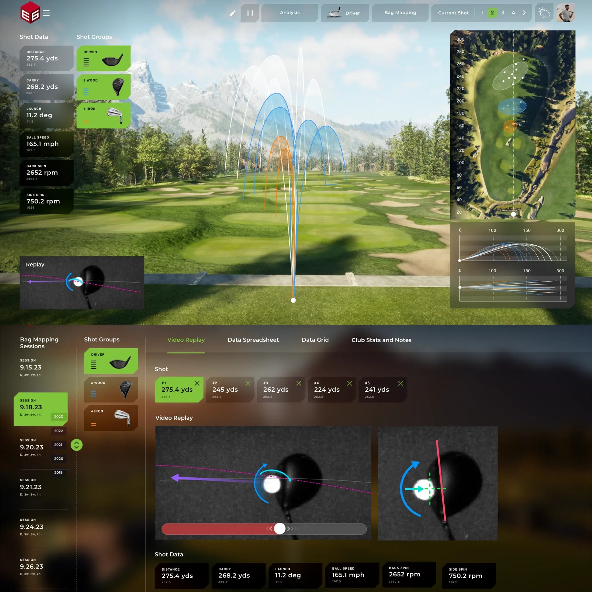 TruGolf Starter 10 + MultiSport Portable Golf Simulator for Home & Indoor Practice - Perfect for Golf Enthusiasts & Multi-Sport Training