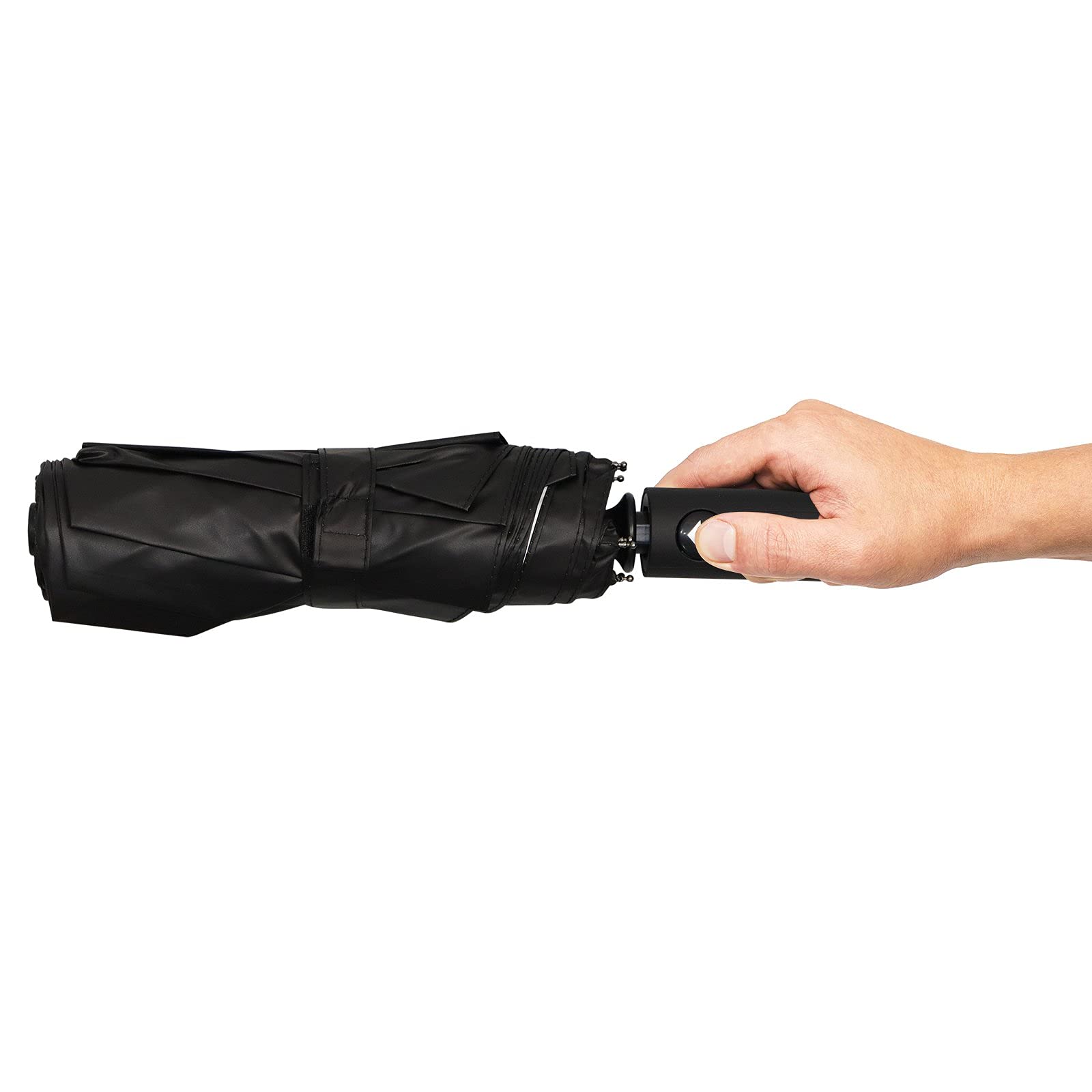 Windproof Metal Sword Spark Umbrella - Auto Open/Close Travel Umbrella for Rain & Sun Protection - UV Resistant & Durable for Outdoor, Commuting & Travel Use