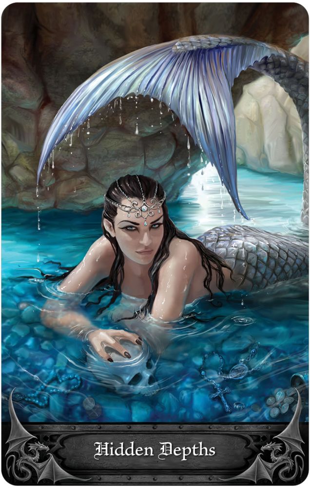Anne Stokes Gothic Oracle Tarot Cards - Mystical Divination Deck for Spiritual Guidance & Fortune Telling | Perfect for Tarot Readers, Witches & Pagan Practitioners