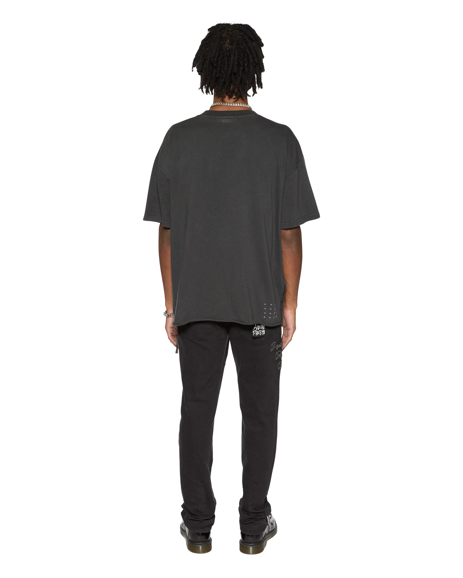 EST Pocket Short Sleeve T-Shirt - Old Black | Casual Comfort Tee for Everyday Wear, Travel & Outdoors