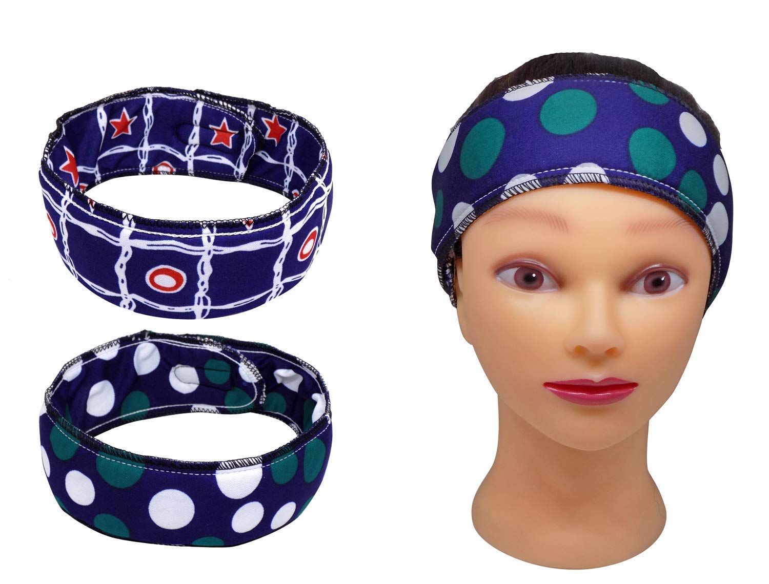 BOXO Stretchable Facial Headband for Salon & Spa Use - Soft Hair Band for Women & Girls - Pack of 1 (10g) - Perfect for Facials, Skincare Routines & Beauty Treatments