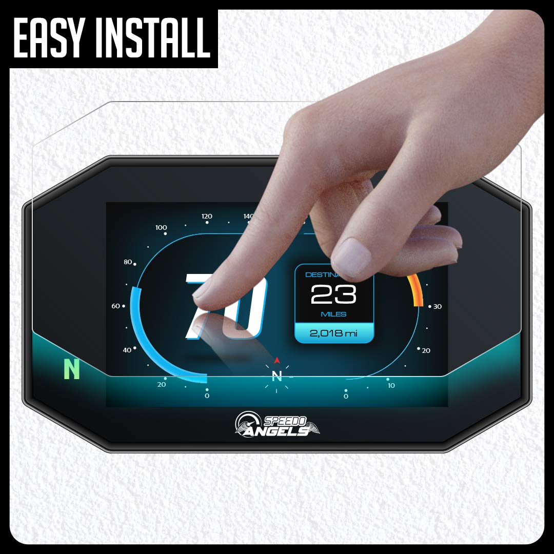 Speedo Ninja 650 Screen Protector (2020+) - Anti Glare for Dashboard - Perfect for Daytime Riding
