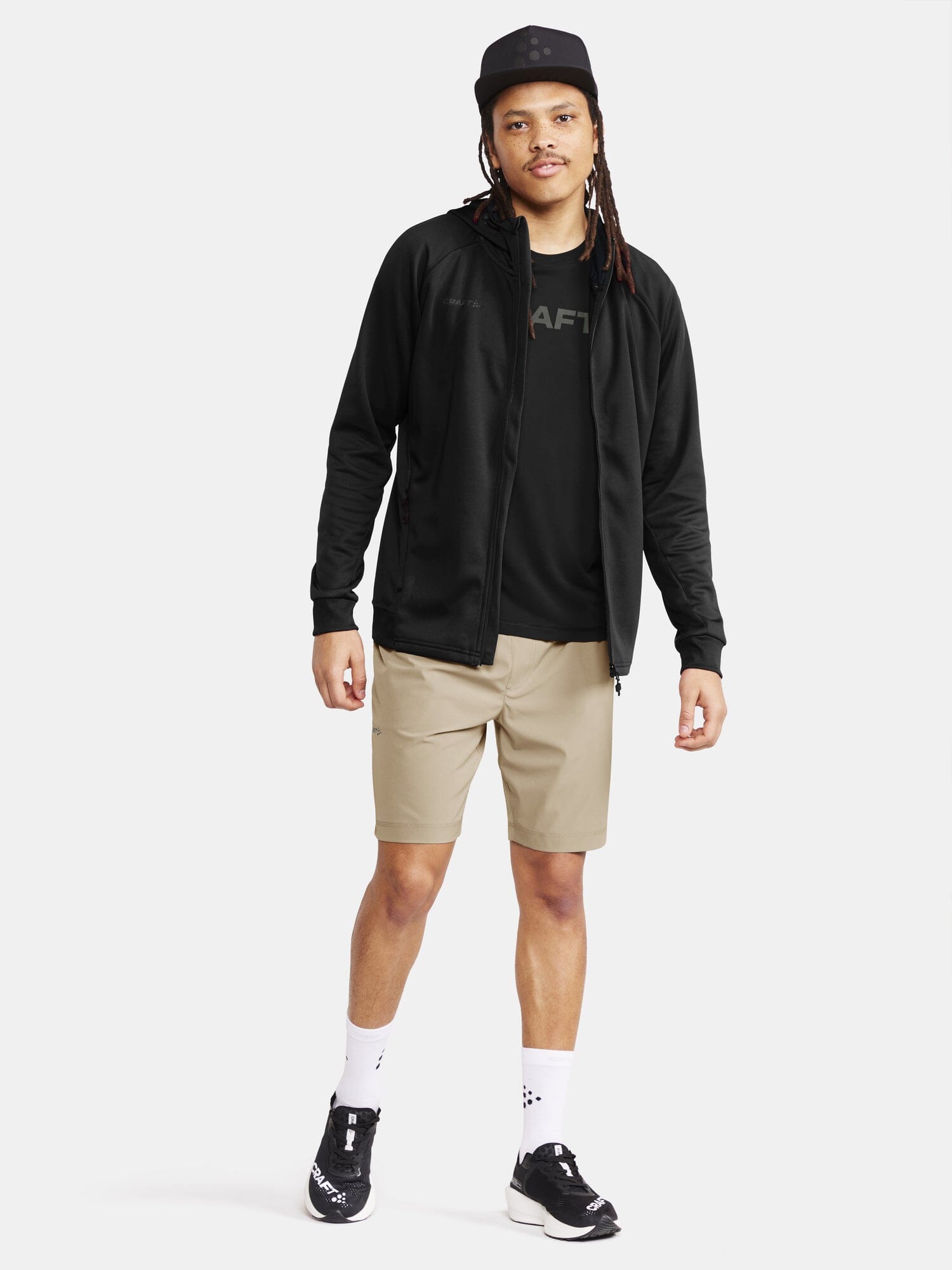 Men's ADV Unify Full Zip Hoodie - Lightweight Fleece Jacket for Outdoor & Casual Wear - Perfect for Hiking, Running, and Everyday Comfort